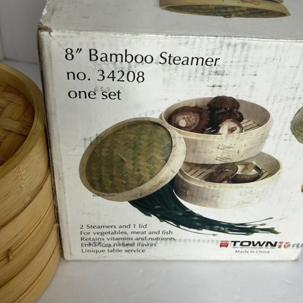 TOWN, 8 INCG BAMBOO STEAMER